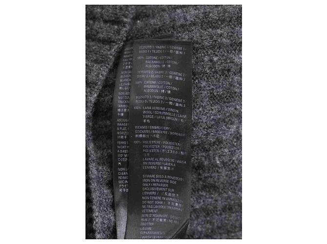 Balenciaga Wollpullover Grau - Ansicht 6