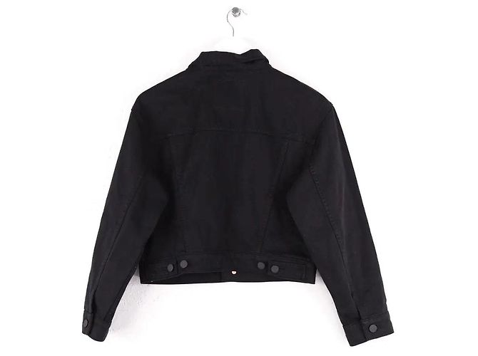 Giacca Mother in cotone nera M - vista 3