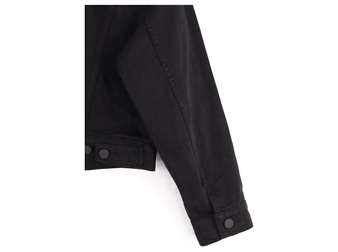 Giacca Mother in cotone nera M - vista 4