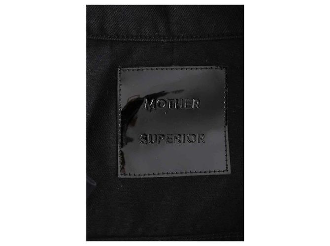 Giacca Mother in cotone nera M - vista 5