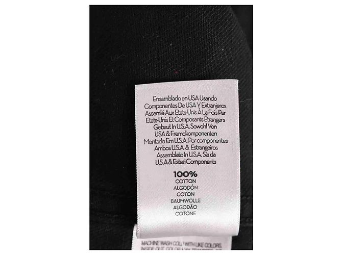 Giacca Mother in cotone nera M - vista 6