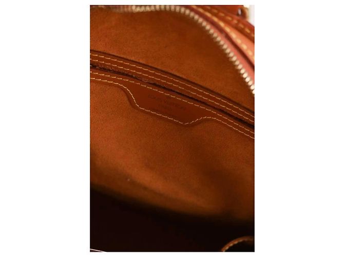 Zaino Louis Vuitton in pelle marrone - vista 5