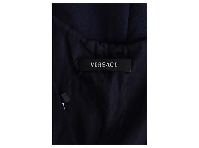 Abito blu Versace - vista 5