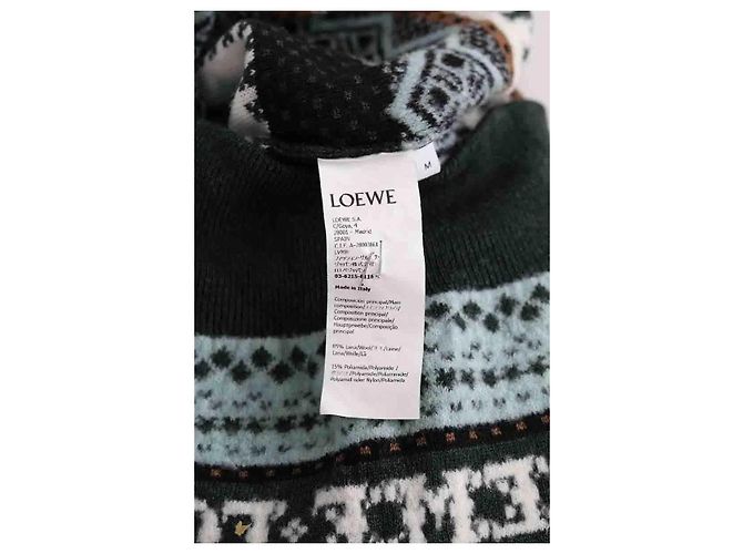Loewe Wollpullover Khaki M - Ansicht 6