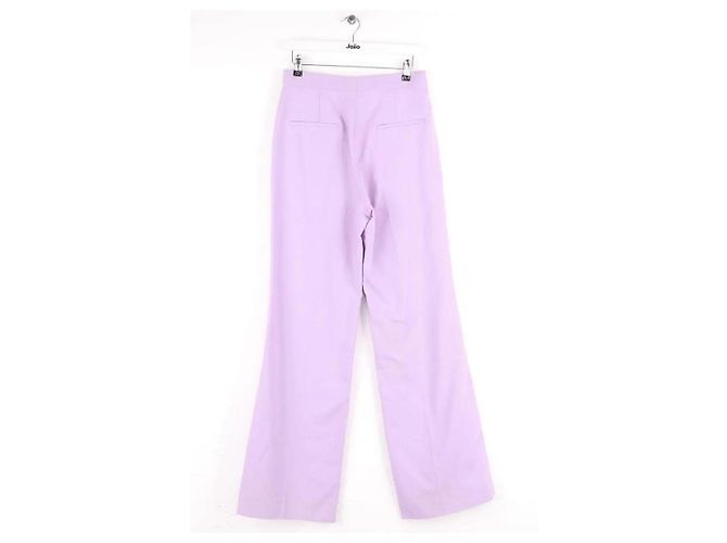 Sandro Pantalones rectos Palermo morados - vista 3