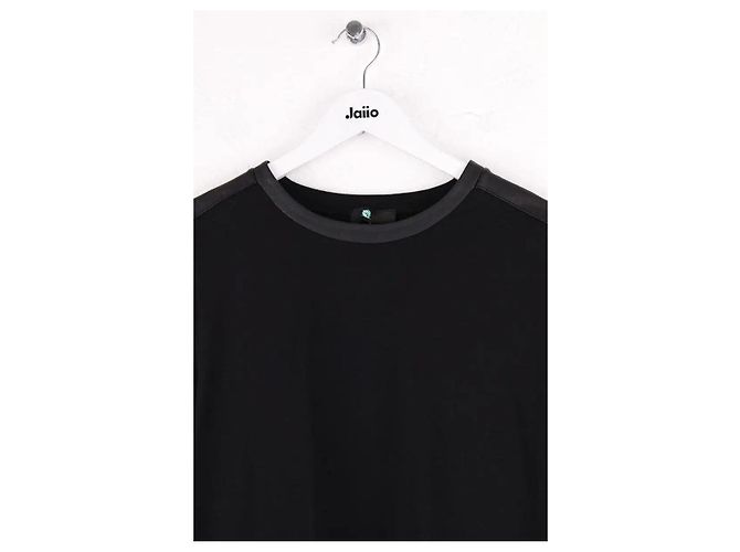 Camiseta Prada de cuero negro - vista 2