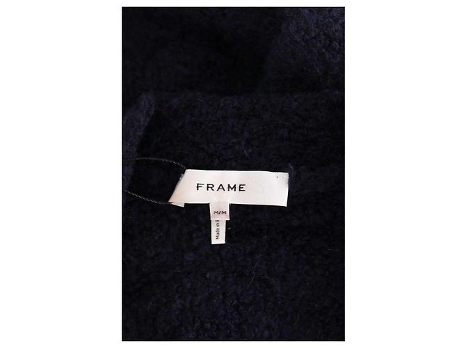 Autre Marque Frame Cardigan Marineblau - Ansicht 5