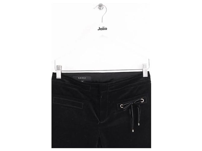 Pantalones Gucci negros de algodón - vista 2