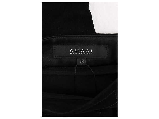 Pantalones Gucci negros de algodón - vista 5