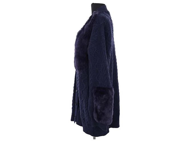 Stella Mc Cartney Stella McCartney Cardigan aus Wolle Blau - Ansicht 3