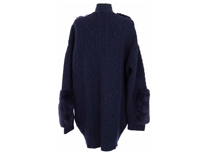 Stella Mc Cartney Stella McCartney Cardigan aus Wolle Blau - Ansicht 4