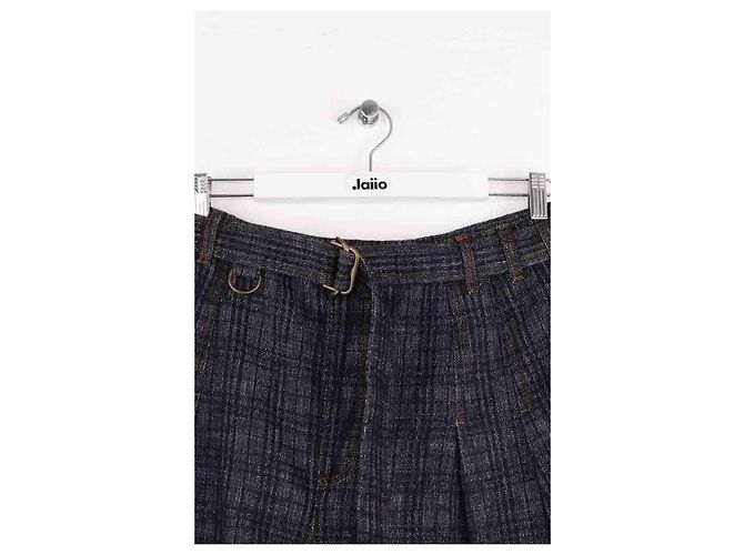 Burberry Blaue Weite Hose - Ansicht 2