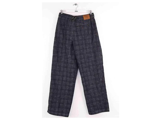 Burberry Blaue Weite Hose - Ansicht 3