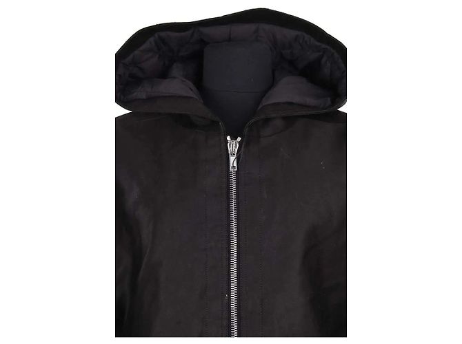 Abrigo negro Rick Owens de sintético XL - vista 2