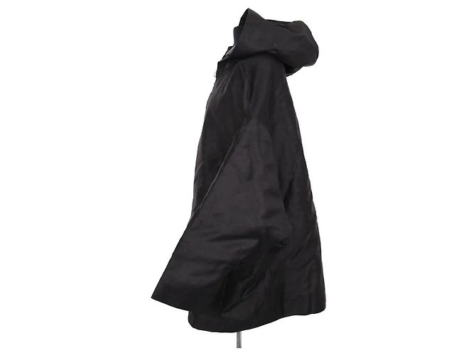 Abrigo negro Rick Owens de sintético XL - vista 3