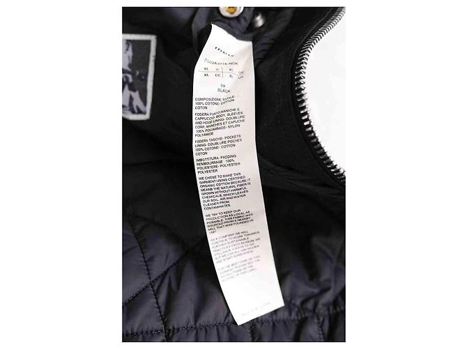 Abrigo negro Rick Owens de sintético XL - vista 5