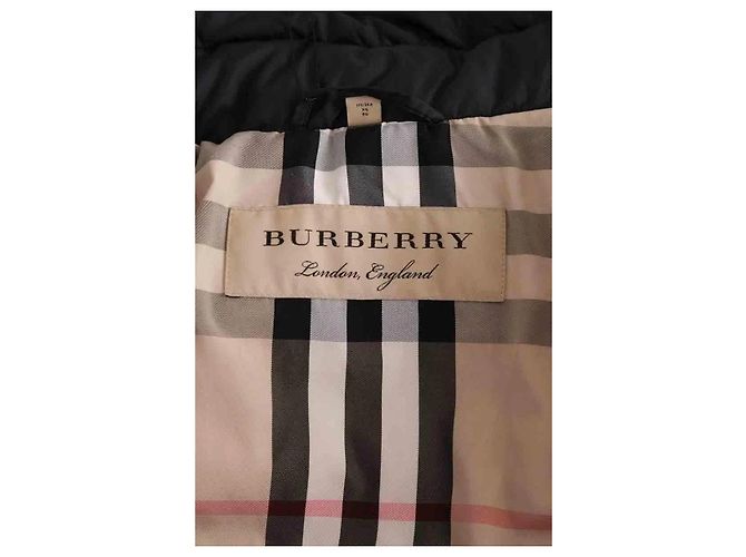 Plumífero negro Burberry - vista 5