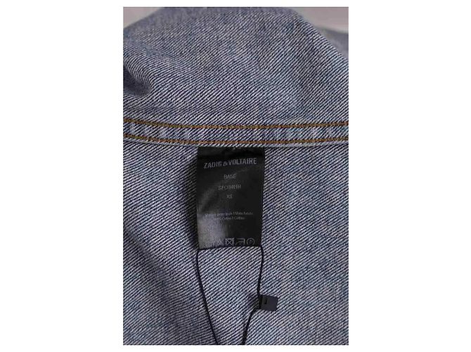 Chaqueta de algodón azul Zadig & Voltaire XS - vista 6