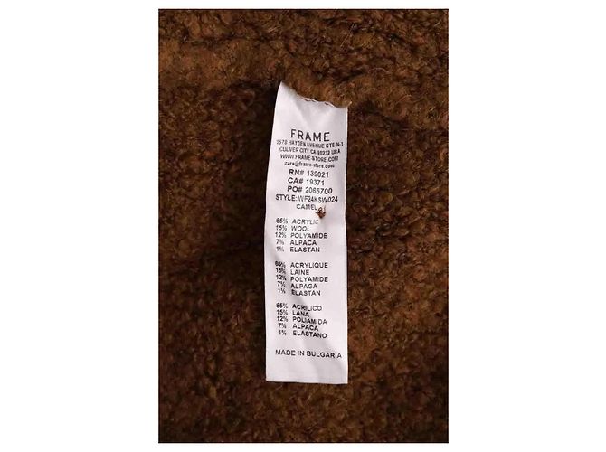 Autre Marque Jaiio Cardigan Frame Camel - Ansicht 6