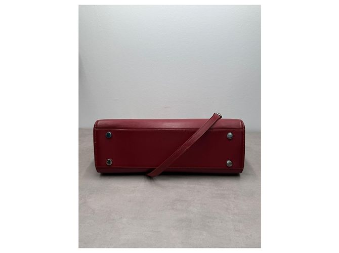 Louis Vuitton Brea GM borsa in pelle Epi bordeaux - vista 11