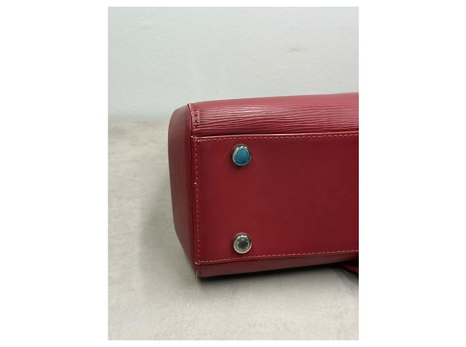 Louis Vuitton Brea GM borsa in pelle Epi bordeaux - vista 12