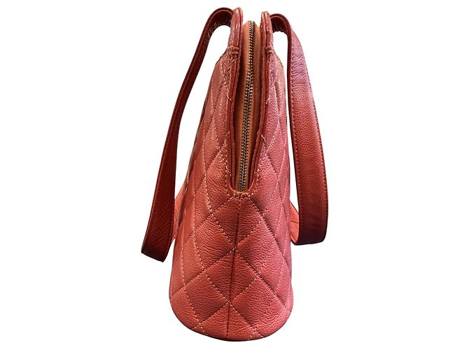1994 Chanel CC Steppenechtleder Caviar Tote - Ansicht 3