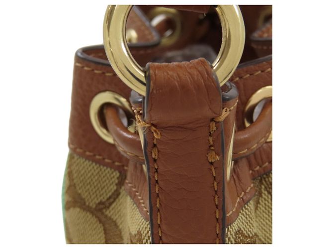 Borsa a tracolla Coach C5639 Signature Dempsey - vista 11