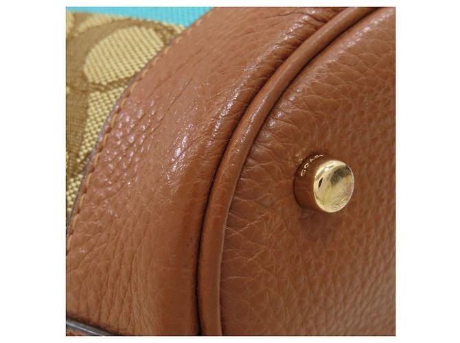 Borsa a tracolla Coach C5639 Signature Dempsey - vista 15