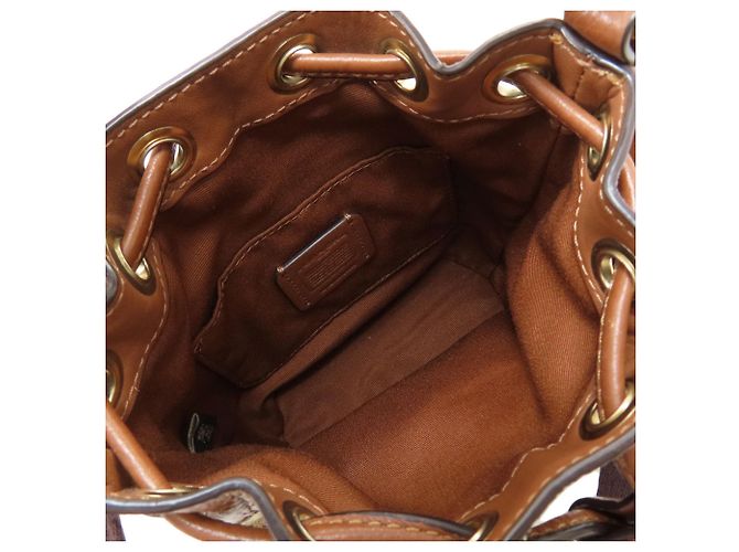 Borsa a tracolla Coach C5639 Signature Dempsey - vista 5