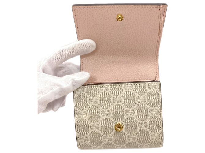 Gucci 598587 Double G Bicolor Medium Wallet - view 4