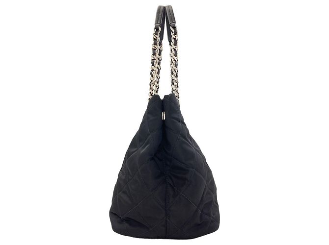 Borsa Tote Prada Matelassé con catena - vista 3