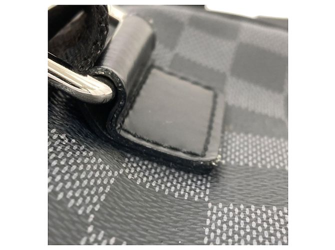 Borsa Sling Louis Vuitton Damier Graphite - vista 13