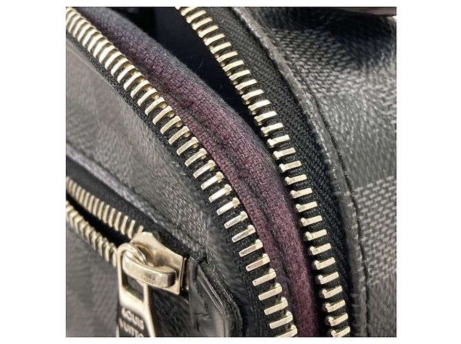 Borsa Sling Louis Vuitton Damier Graphite - vista 9