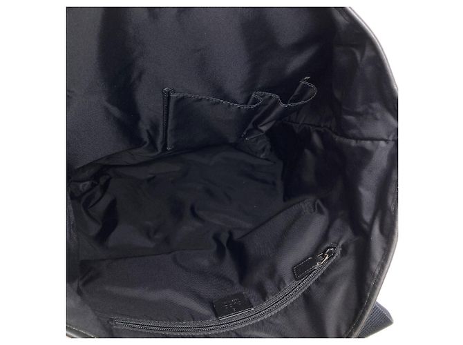 Borsa Tote Gucci Logo Nera in Nylon - vista 5