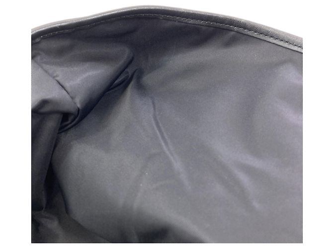 Borsa Tote Gucci Logo Nera in Nylon - vista 7