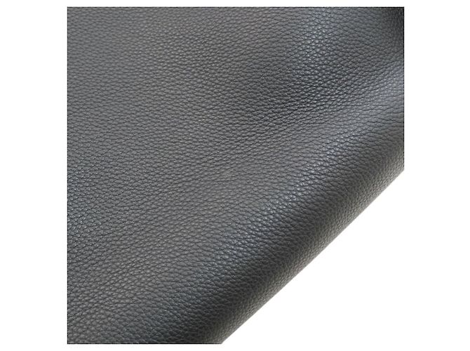 Borsa Tote Loewe Buckle in pelle di vitello nera - vista 10