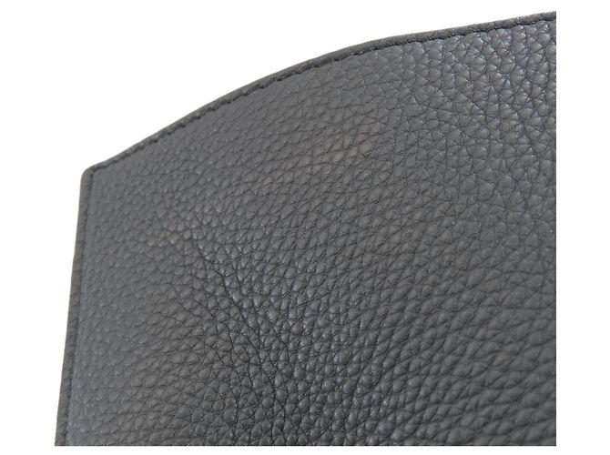 Borsa Tote Loewe Buckle in pelle di vitello nera - vista 11