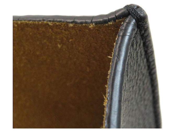 Borsa Tote Loewe Buckle in pelle di vitello nera - vista 13