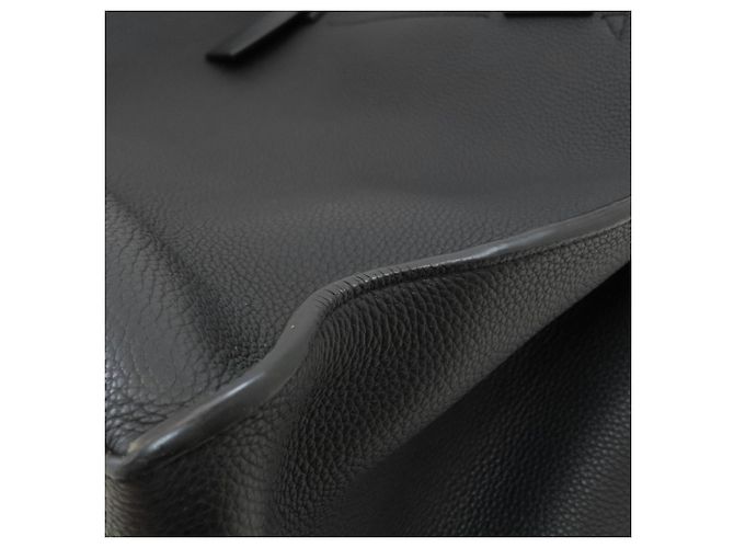 Borsa Tote Loewe Buckle in pelle di vitello nera - vista 14
