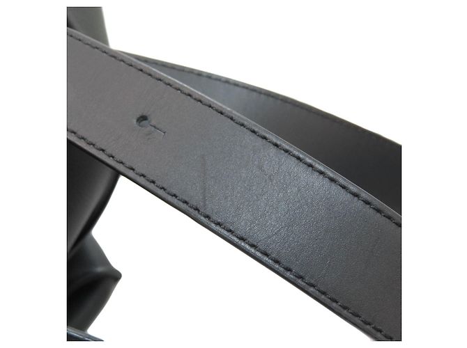 Borsa Tote Loewe Buckle in pelle di vitello nera - vista 16