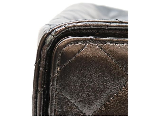Borsa a tracolla Chanel AS5293 in pelle di vitello nera - vista 10