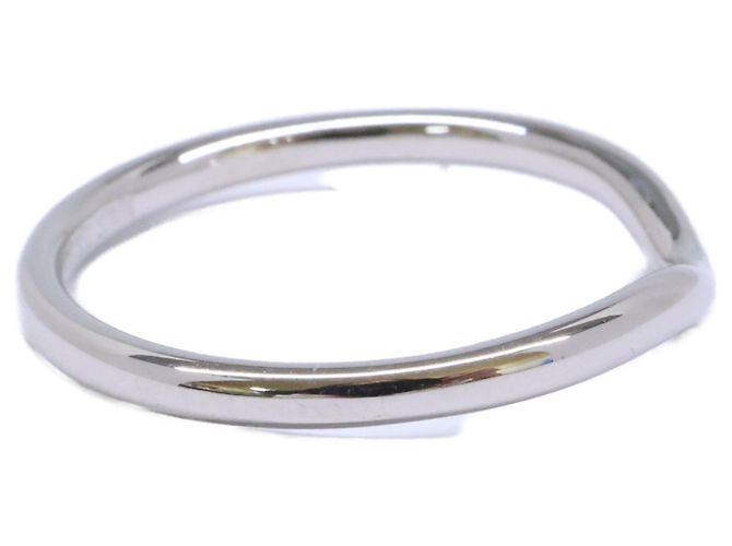 Autre Marque Anillo de banda curva Elsa Peretti Tiffany & Co. de platino - vista 4