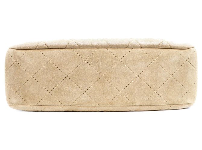 Borsa Camera Chanel AS6443 in camoscio beige scuro - vista 5