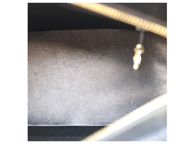 Borsa Tote Chanel Reissue in pelle Caviar nera - vista 9