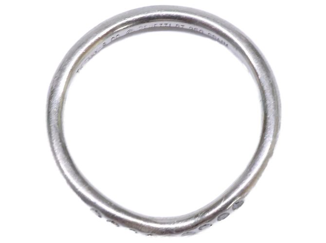 Autre Marque Tiffany & Co. PT950 Elsa Peretti Curved Band Ring - Ansicht 5