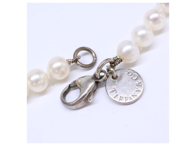 Autre Marque Bracciale con ciondolo in perle d'acqua dolce Tiffany & Co. in argento - vista 4