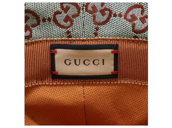 Cappello a secchiello Gucci in tela GG - vista 8