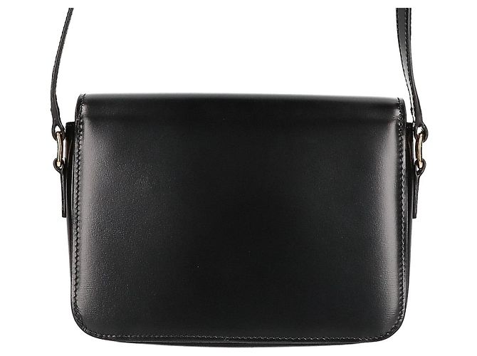 Céline Borsa a tracolla Teen Triomphe in pelle Celine - vista 3