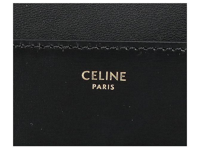Céline Borsa a tracolla Teen Triomphe in pelle Celine - vista 7