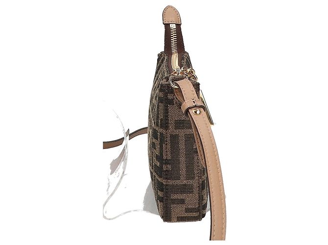 Fendi Baguette Pouch mit Zucca-Muster - Ansicht 4